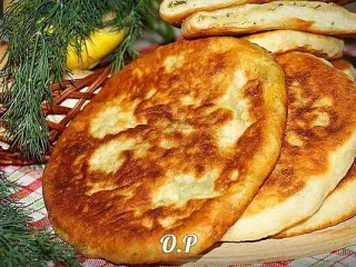 Лепёшки с картофельной начинкой — фото 5