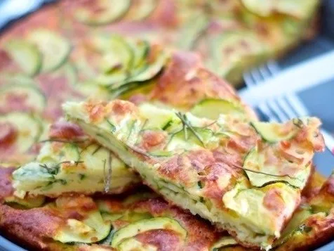 Пирог с цукини и сыром — фото 1