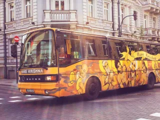 Автобусная ХариНама в Европе