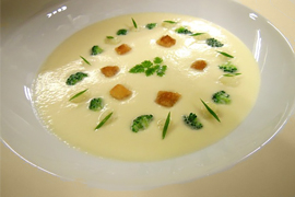 Крем суп из цветной капусты