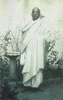Prabhupada shortly after his arrival in America